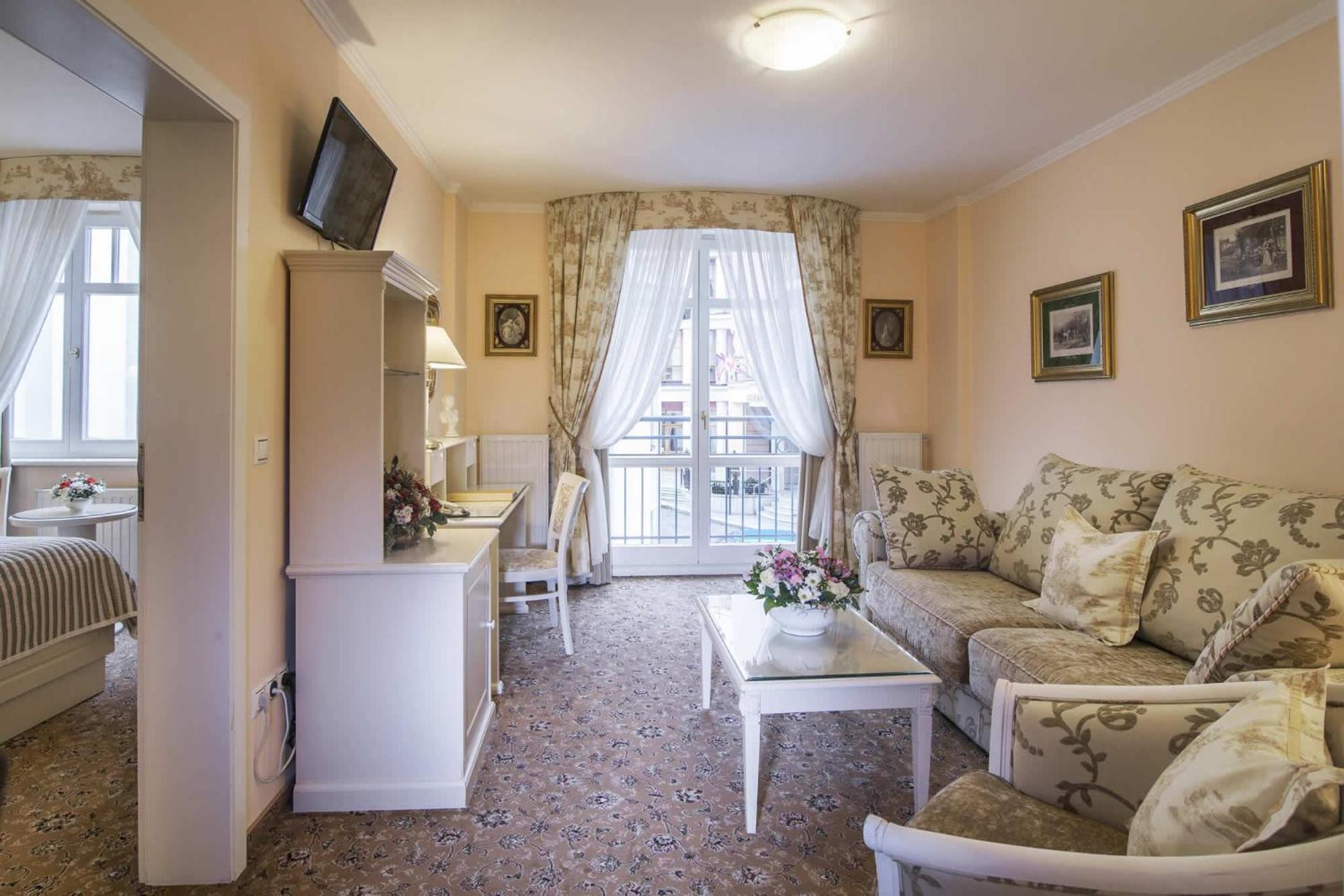 Karlsbad Grande Madonna Hotel Kültér fotó